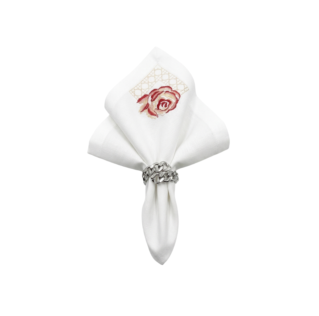 Oval Chain Napkin Ring