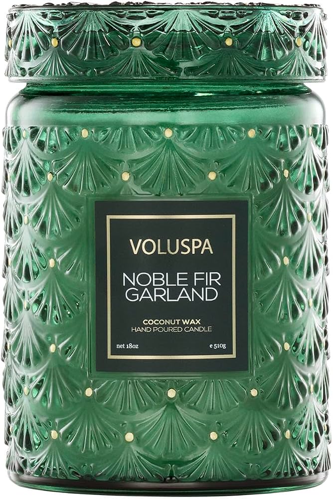 Noble Fir Large Jar Candle 18 oz
