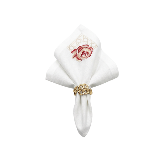 Oval Chain Napkin Ring