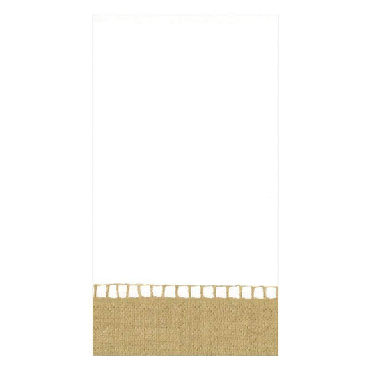 Gold Linen Border Napkins