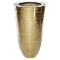 Alum Vase Gold 24"