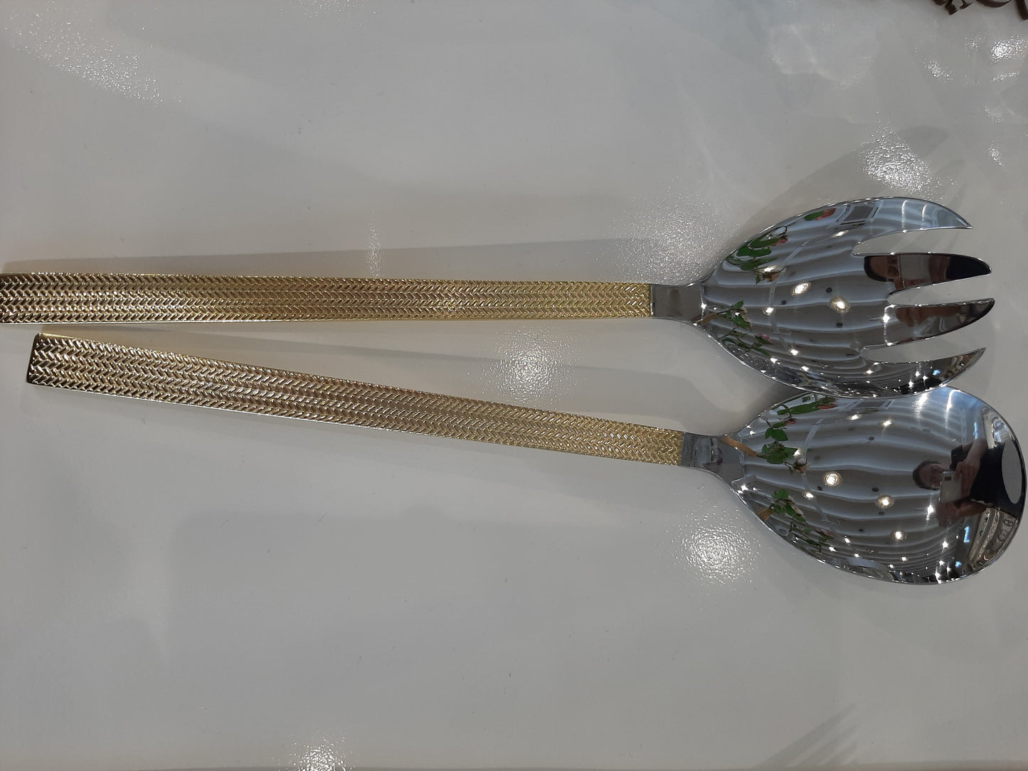 Harrington Gold Salad Servers