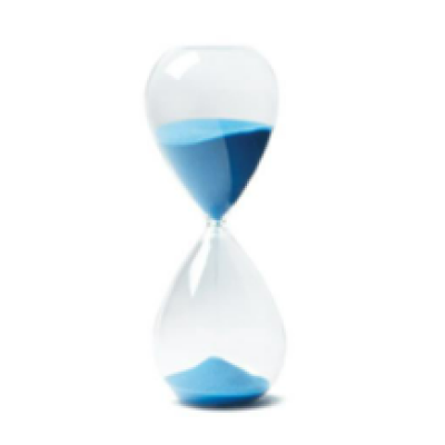Blue Hourglass
