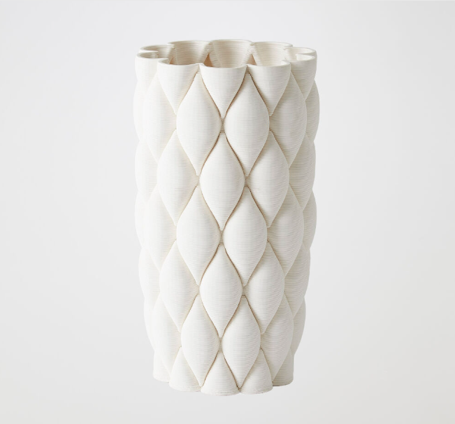 Pillowed Ceramic Sculpt Vases