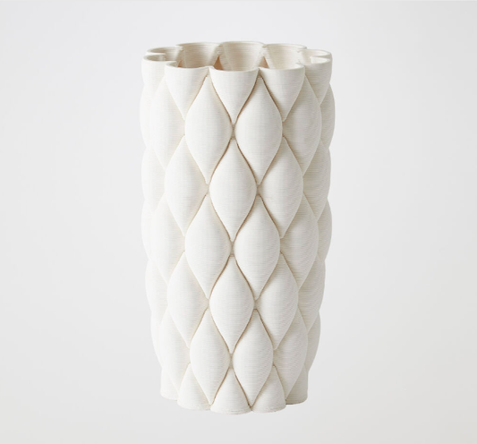Pillowed Ceramic Sculpt Vases