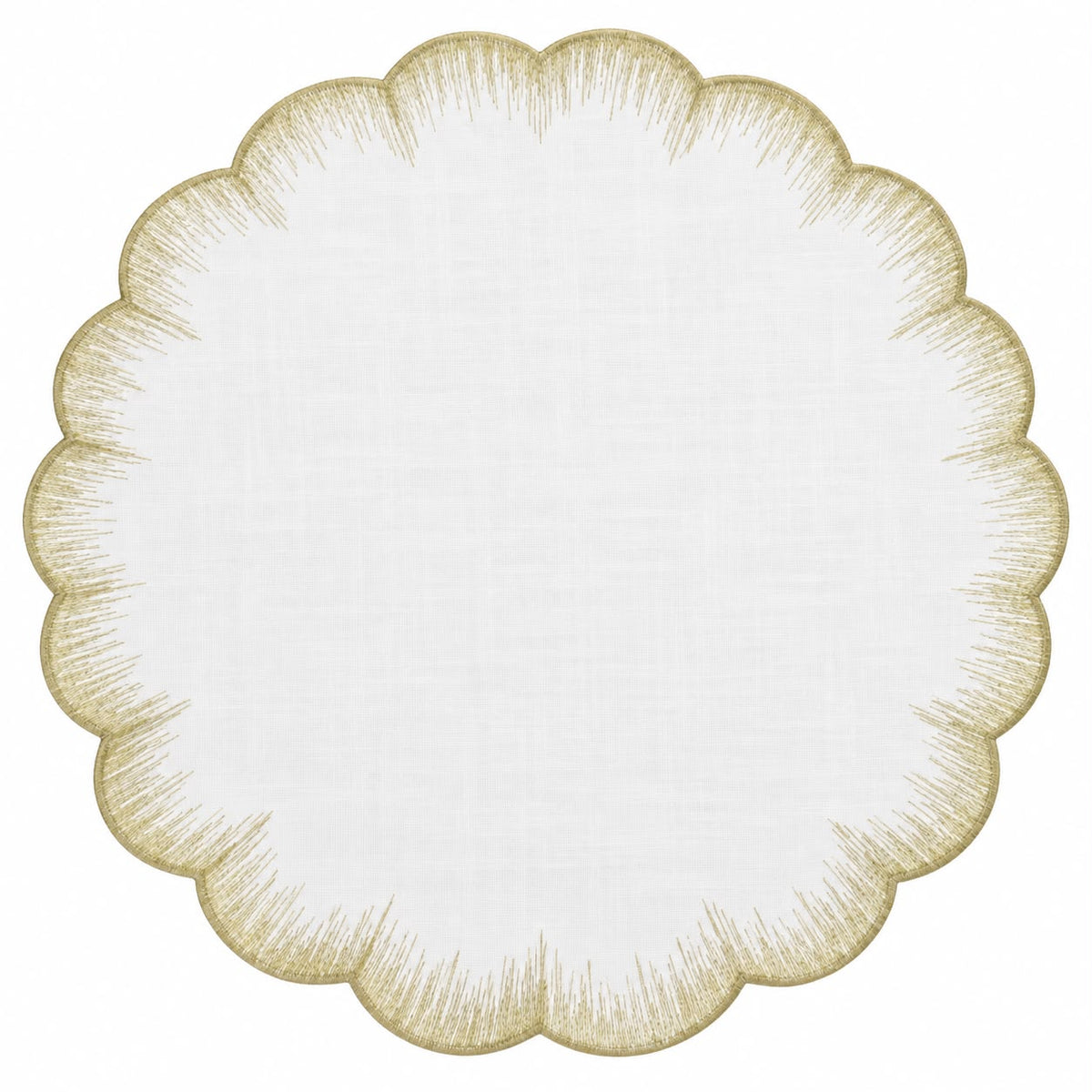 Scalloped Placemats S/4 | Details Panamá