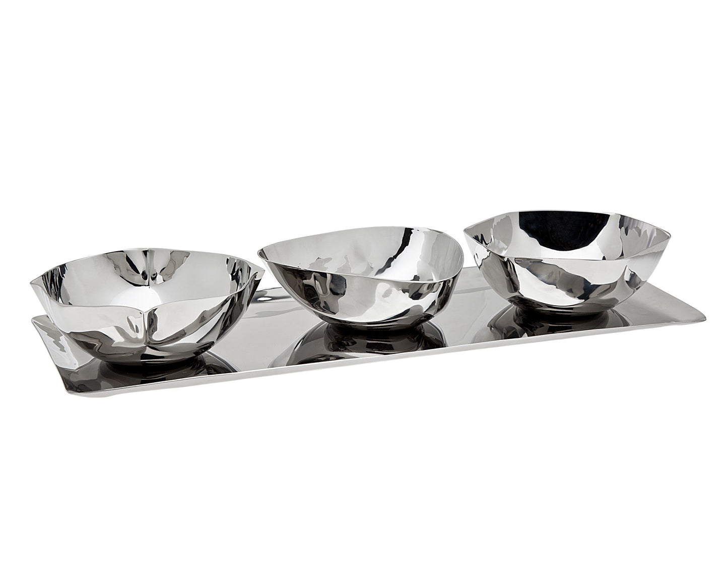 Auburn 3 Part Snack Dish