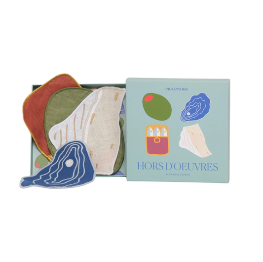 Hors D'oeuvres Cocktail Napkins S/4