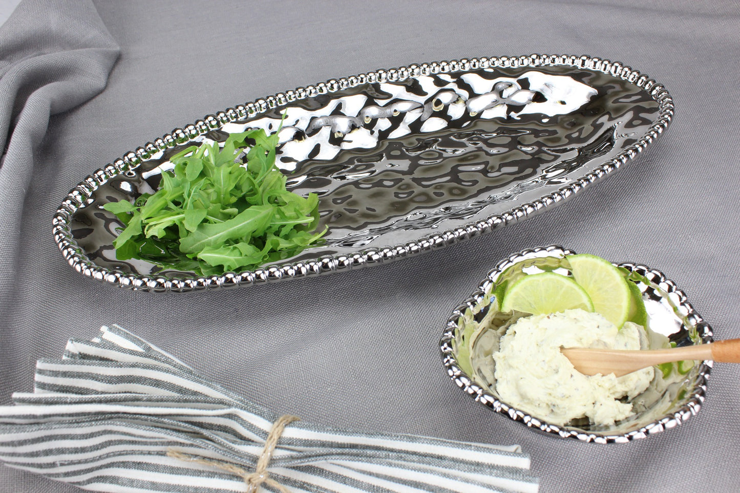 CER-Silver Oval Serving Piece