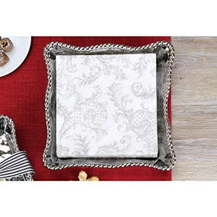 CER-Silver Luncheon Napkin Holder