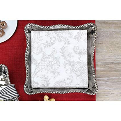 CER-Silver Luncheon Napkin Holder