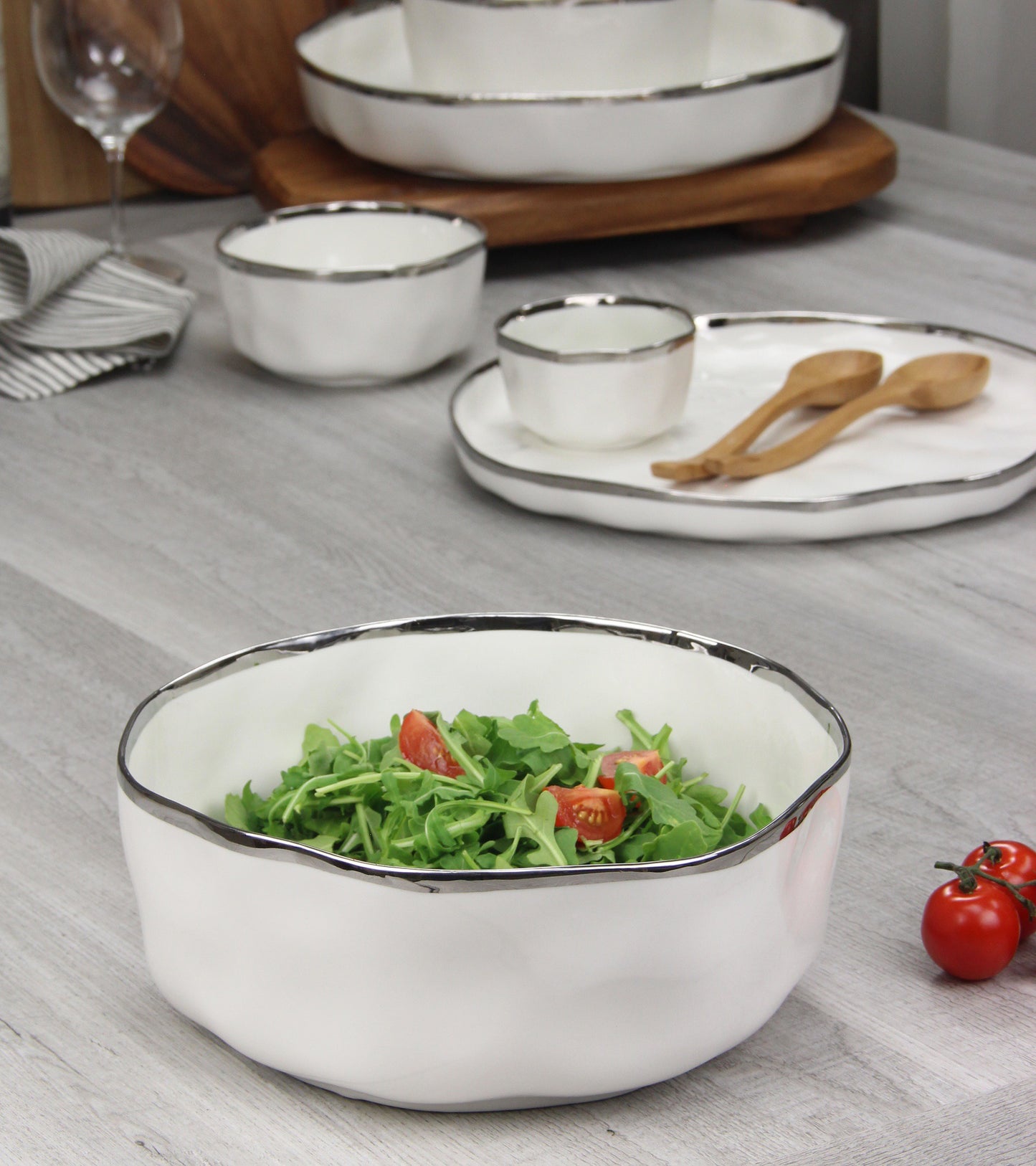 CER-White Extra Large Bowl