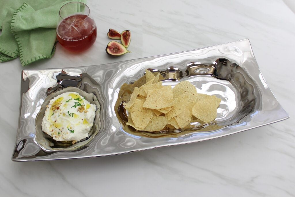 CER-Silver Chip And Dip 2 section