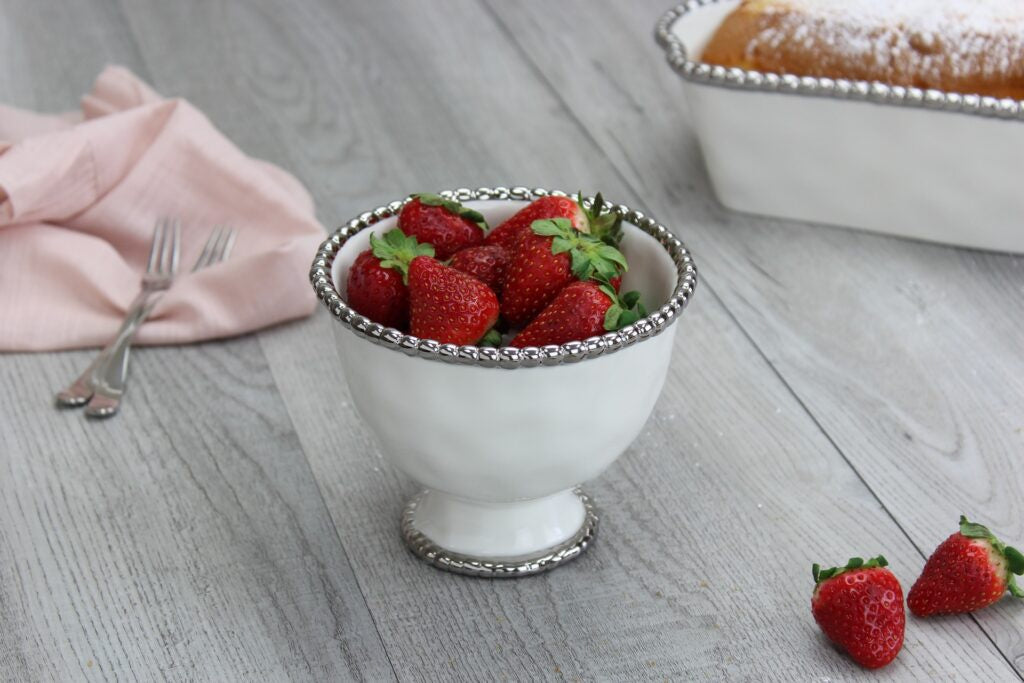 CER-White Small Footed Bowl