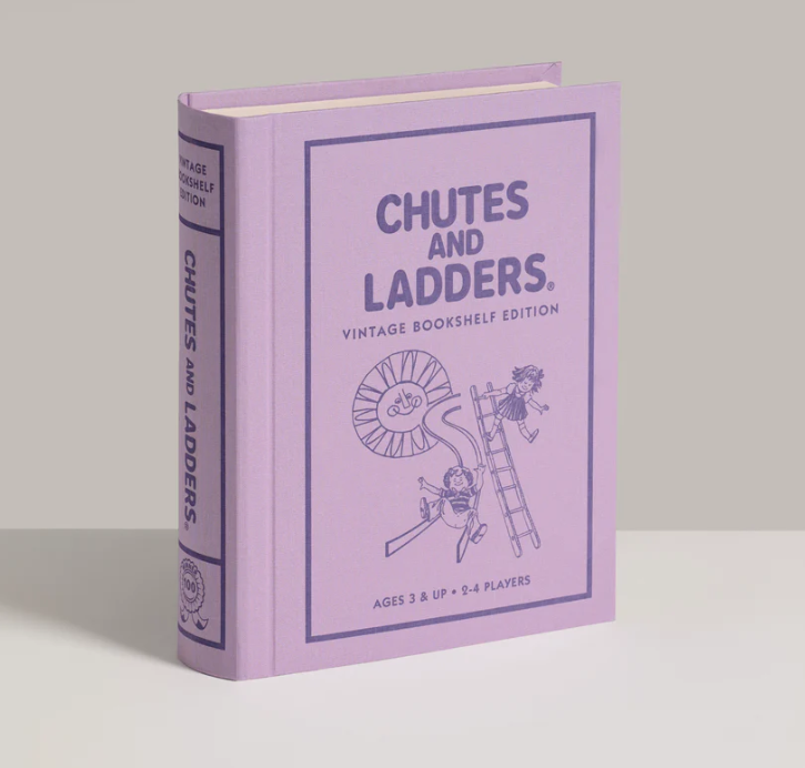 Chutes And Ladders Vintage Bookshelf Edition