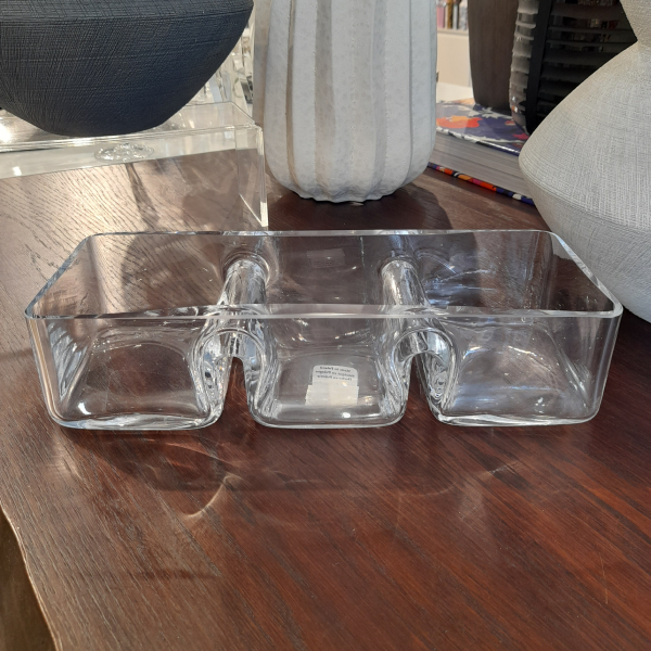Rectangular Relay Plate - 3 Sections