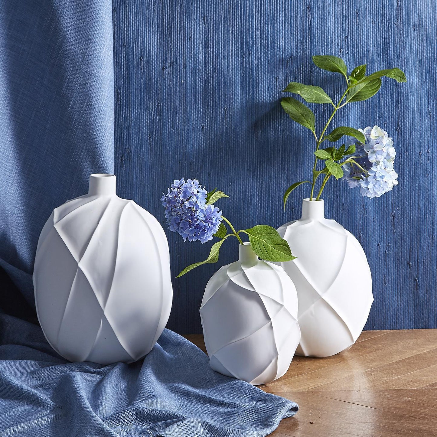 Matte Carved Vase M