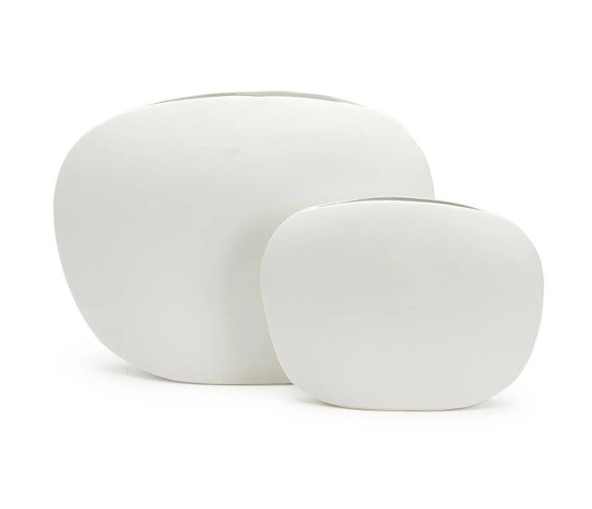 White Ceramic Vase S