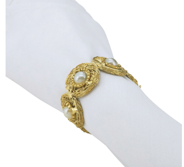 Pearl Beaded Napkin Ring