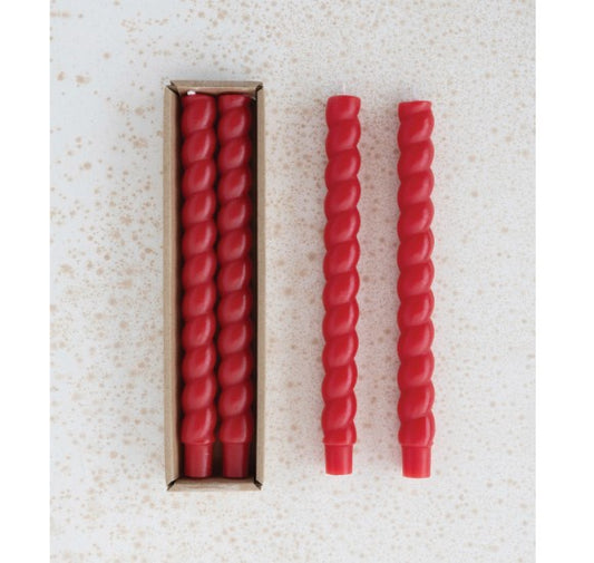 Velas Tornillo Rojas