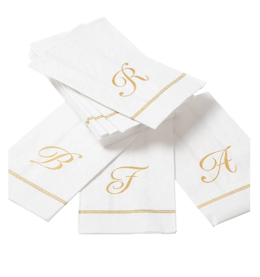 Initials Guest Towels
