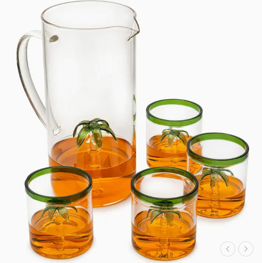 Palm Tree Pitcher