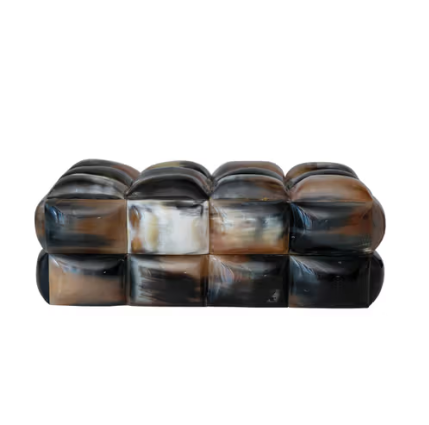 Black & Brown Bubble Box