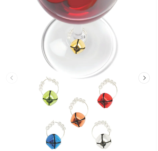 Holiday Wine Charms