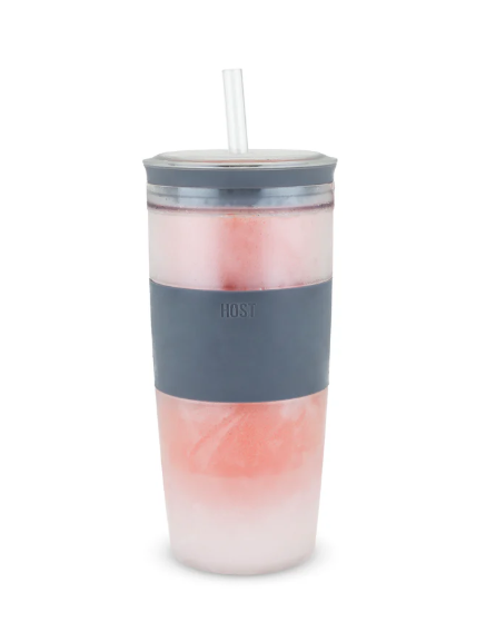 Lidded Tumbler Freeze w/ Straw