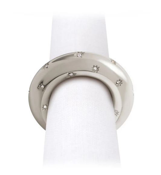 Stars Napkin Rings S/4