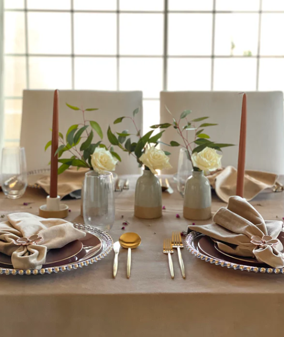 Velvet Camel Tablecloths
