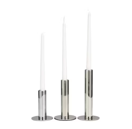Stainless Steel Metal Candle Holders S