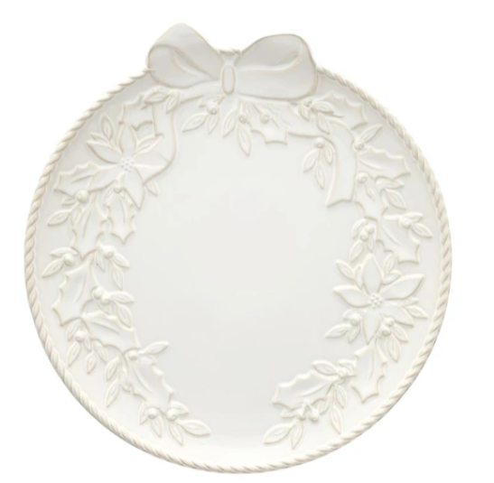 Ceramic Wreath Entertaining Set