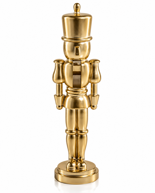 Metallic Finish Decorative Nutcrackers