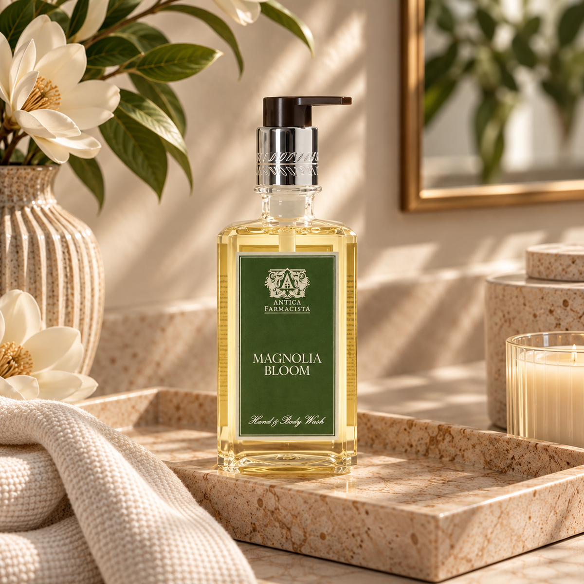 Magnolia Bloom Hand & Body Wash | Details Panamá