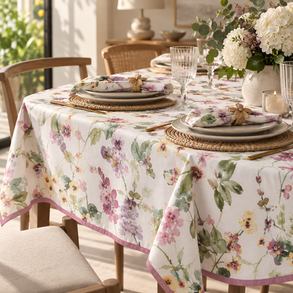 Gardenia Tablecloths | Details Panamá