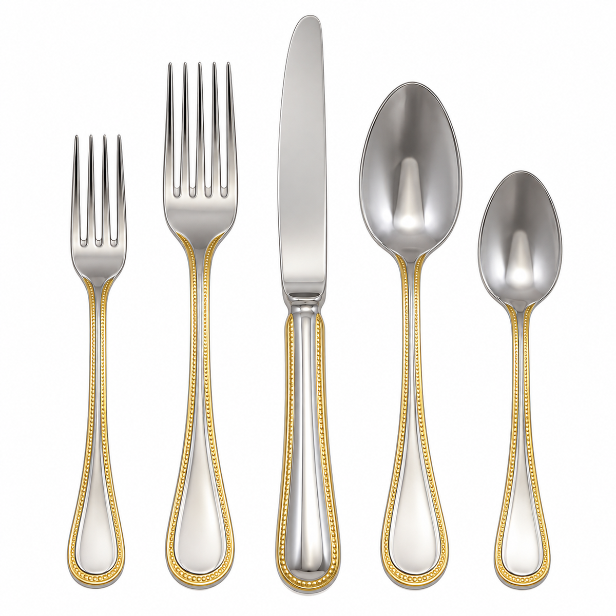 Perle Dor 5 Piece Flatware | Details Panamá