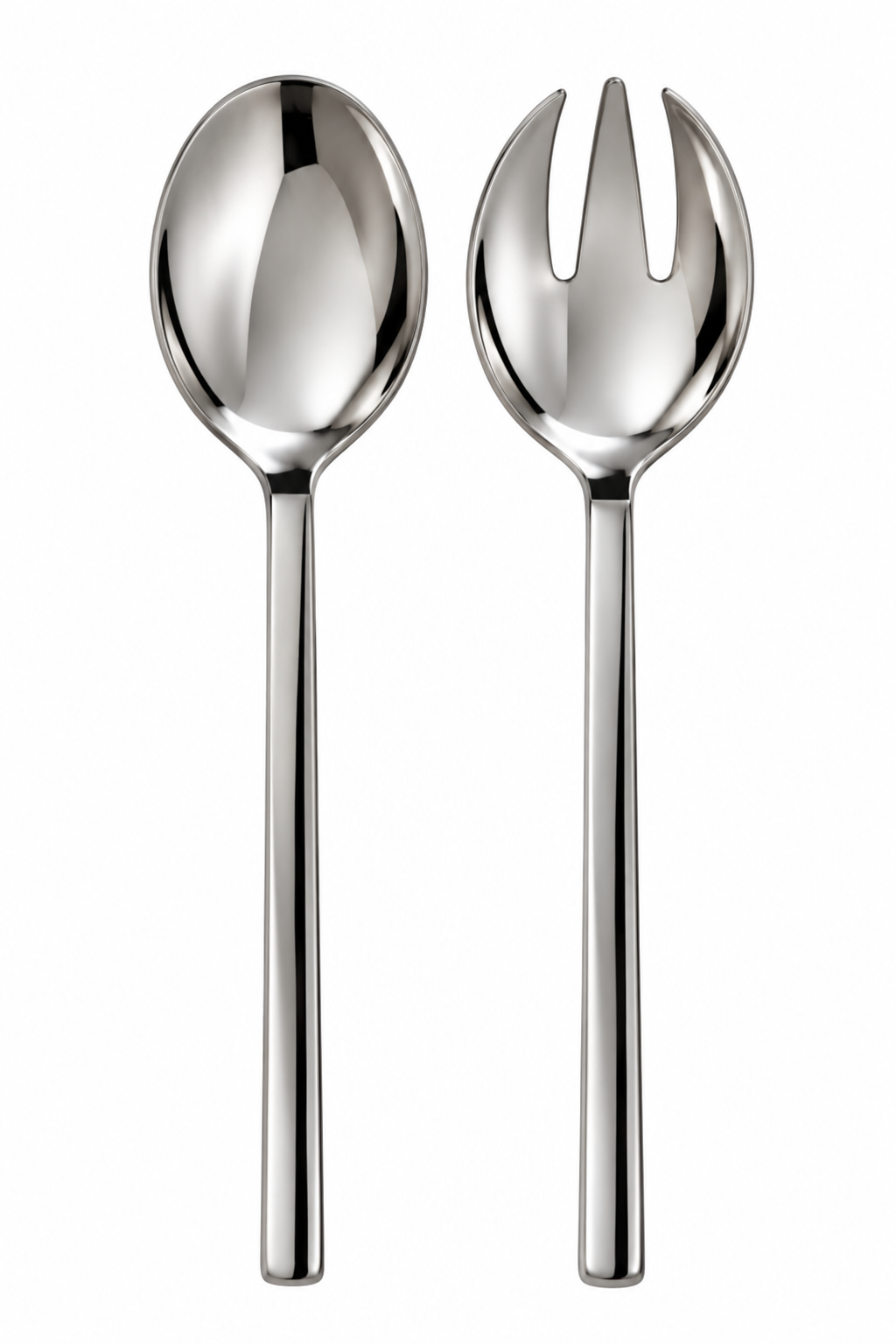Silver Unami Salad Servers | Details Panamá
