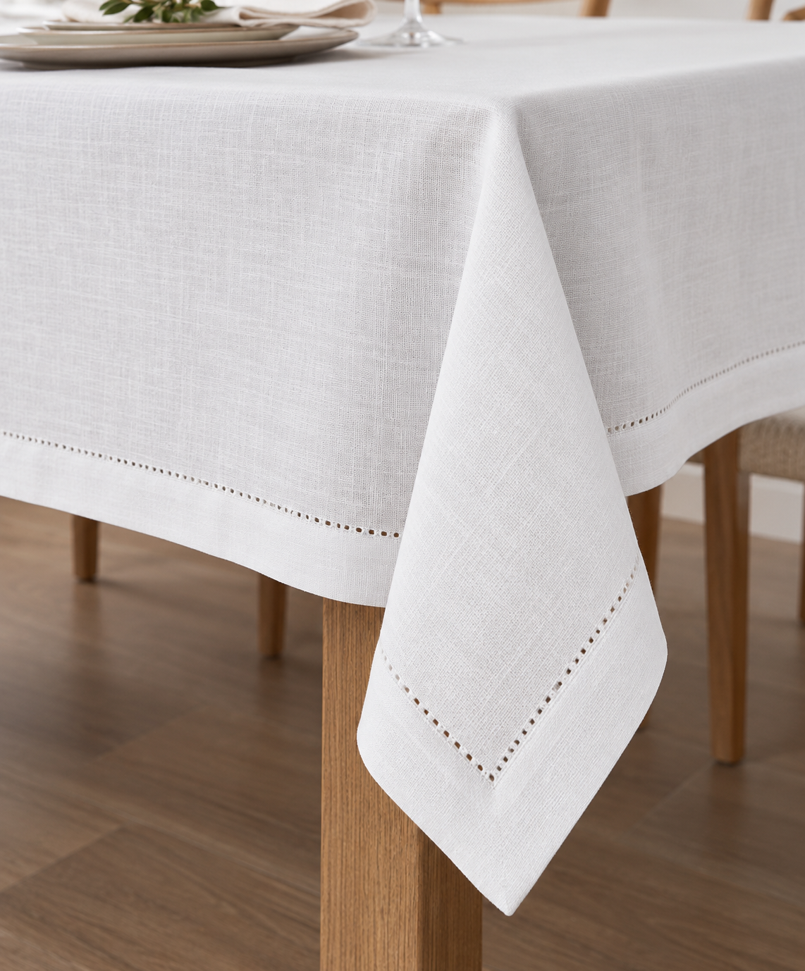 Hemstitch Tablecloths | Details Panamá