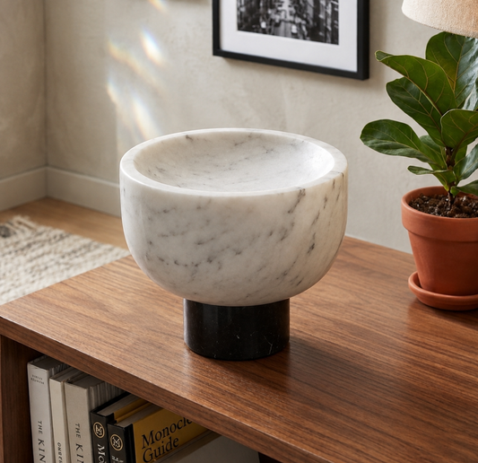 Footed Marble Bowls | Details Panamá