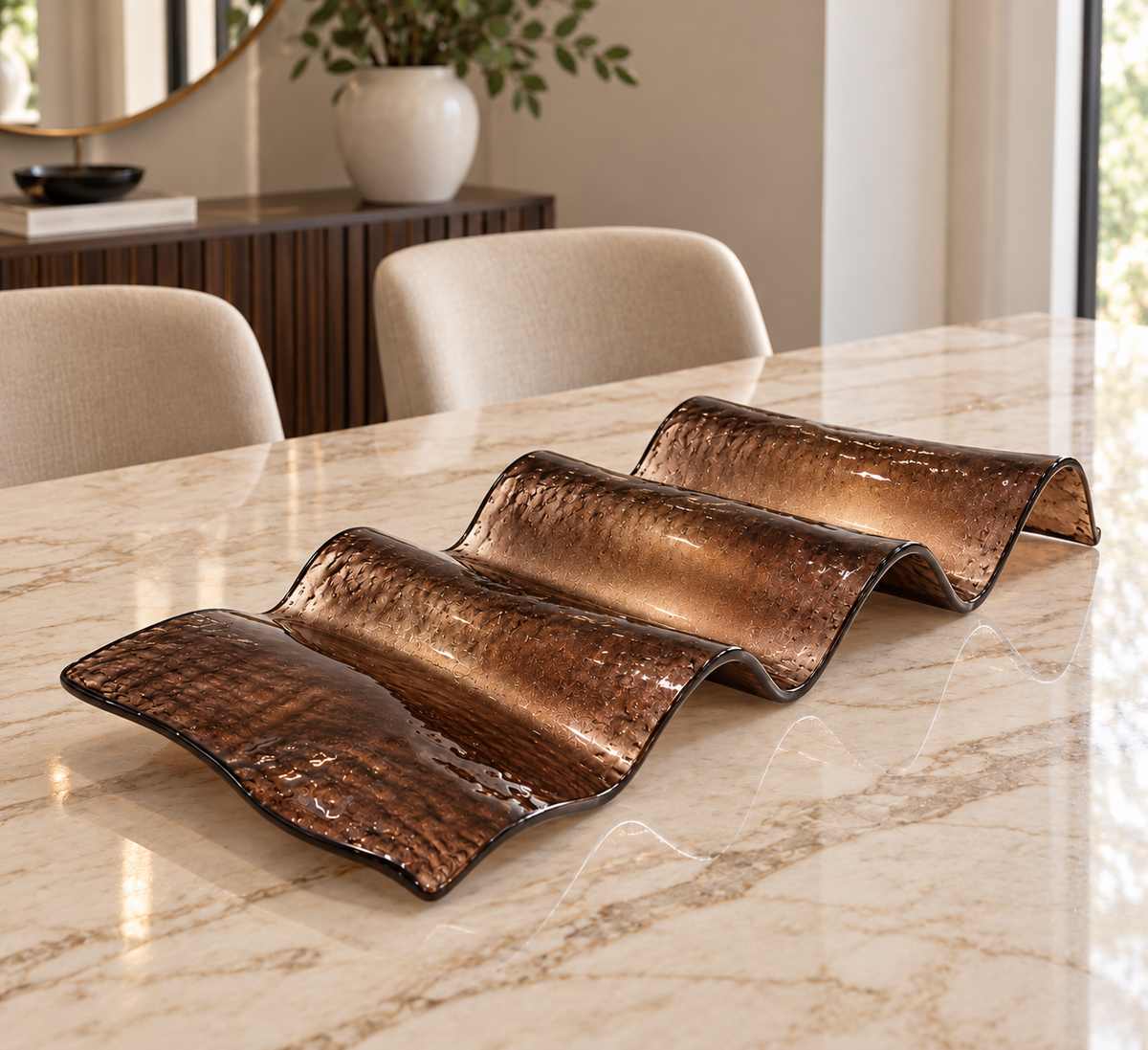 Rectangular Table Center / Wave S