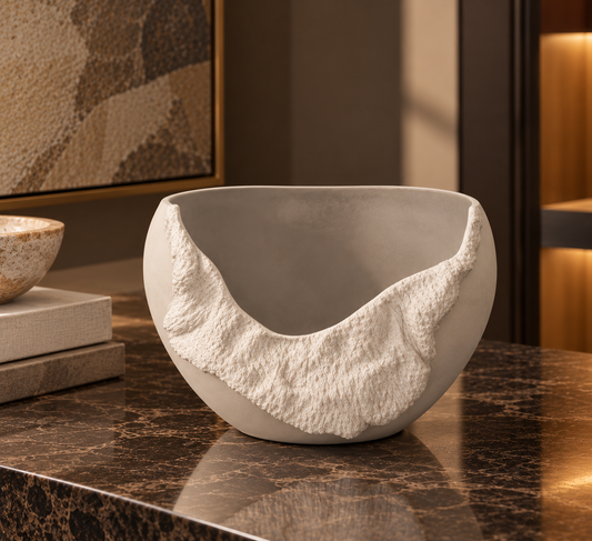Alba White Matte Vase