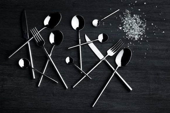 Domo Black Flatware S/5