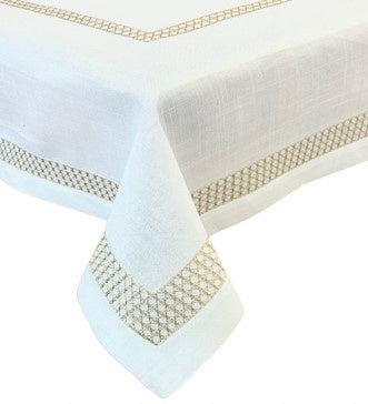 Cane Webbing Tablecloth