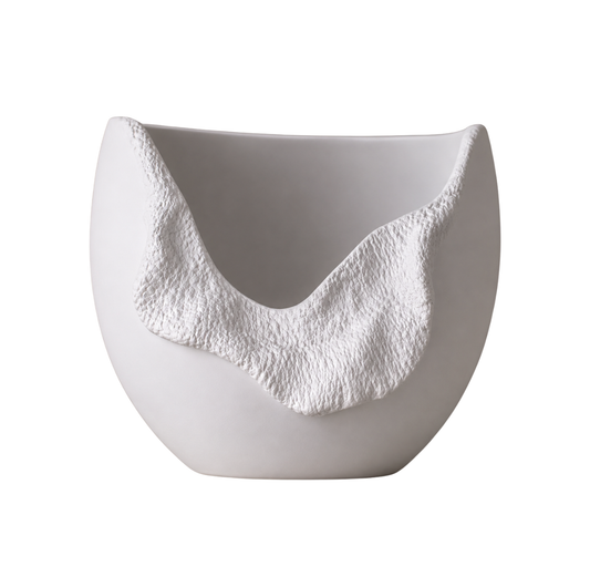 Alba White Matte Vase