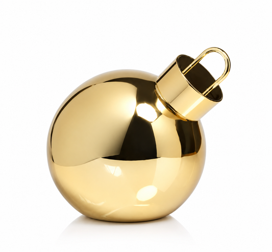 Led Gold Glass Balls