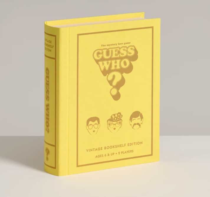 Guess Who? Vintage Bookshelf Edition