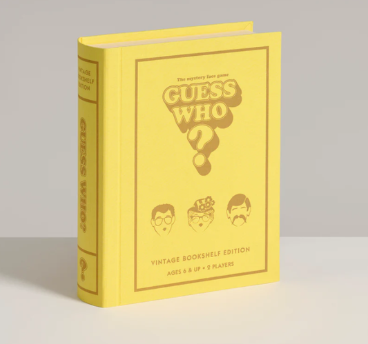 Guess Who? Vintage Bookshelf Edition
