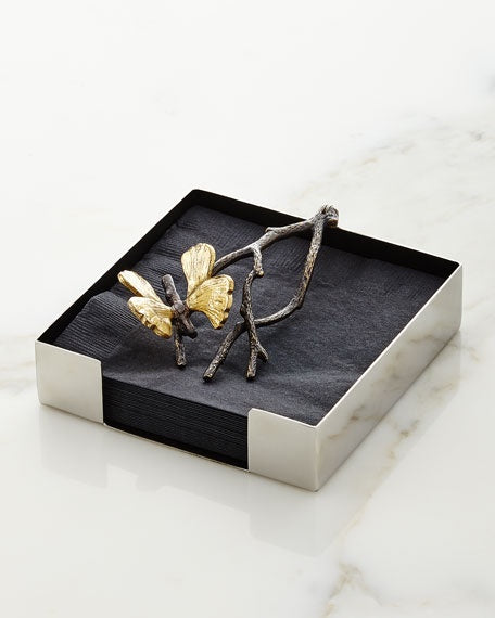 Butterfly Ginko Cocktel Napkin