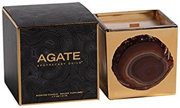 Agate Scented Candle Jar Mango